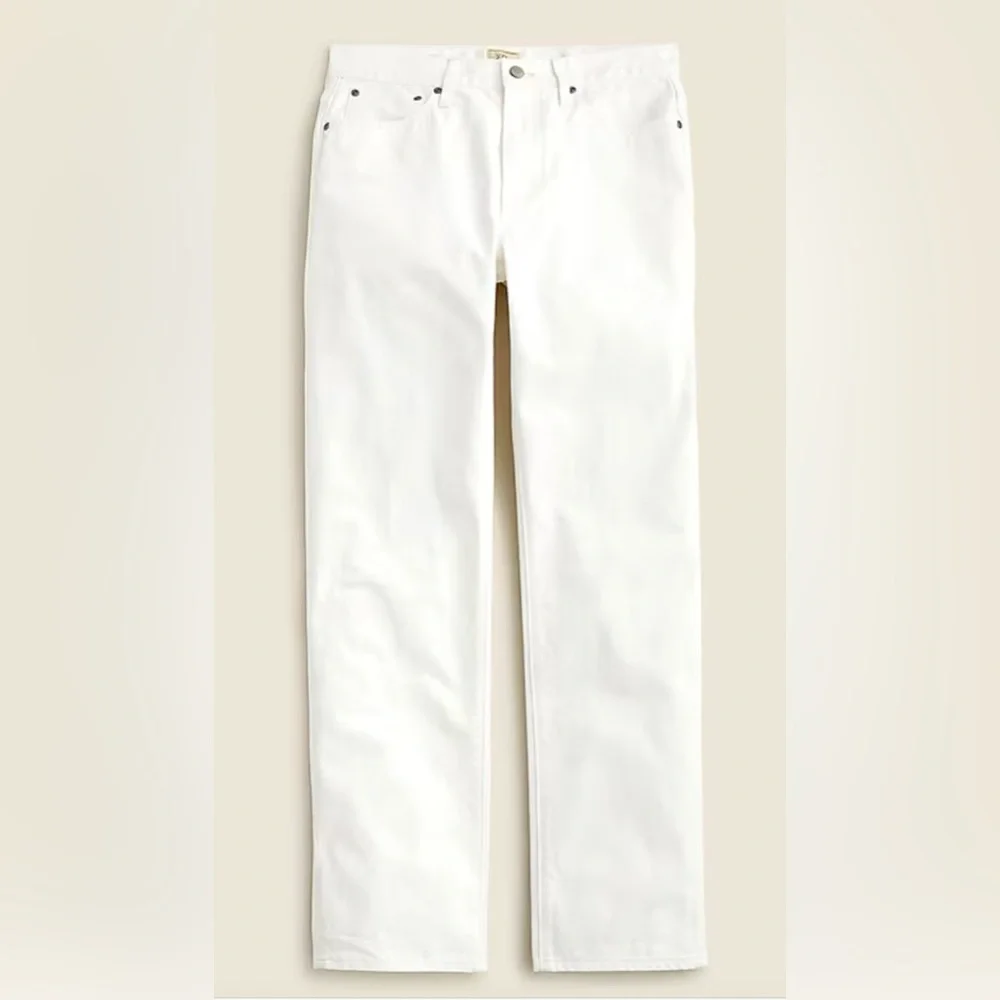 J.Crew Classic jean in white